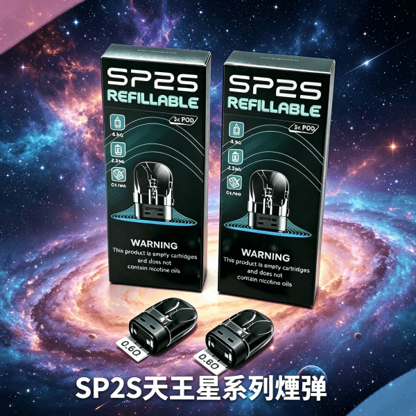 SP2S 天王星空煙彈|原廠正品 頂部注油 0.6Ω / 0.8Ω 雙阻值選配 3入裝:圖片 2