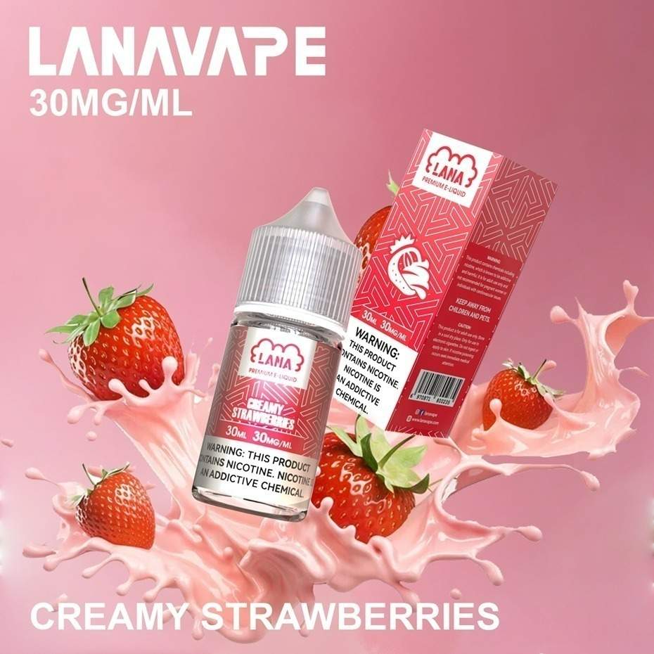 LANA 煙油:尼古丁鹽小菸油 · 30ml瓶 · 10款清爽耐抽風味,台灣現貨:圖片 4